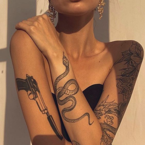 175 top idées de tatouages bras pour femme 13 175 top idées de tatouages bras pour femme 13