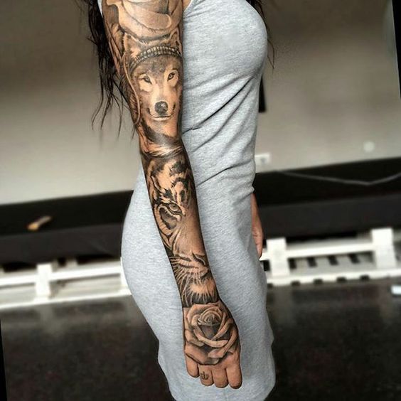 175 top idées de tatouages bras pour femme 171