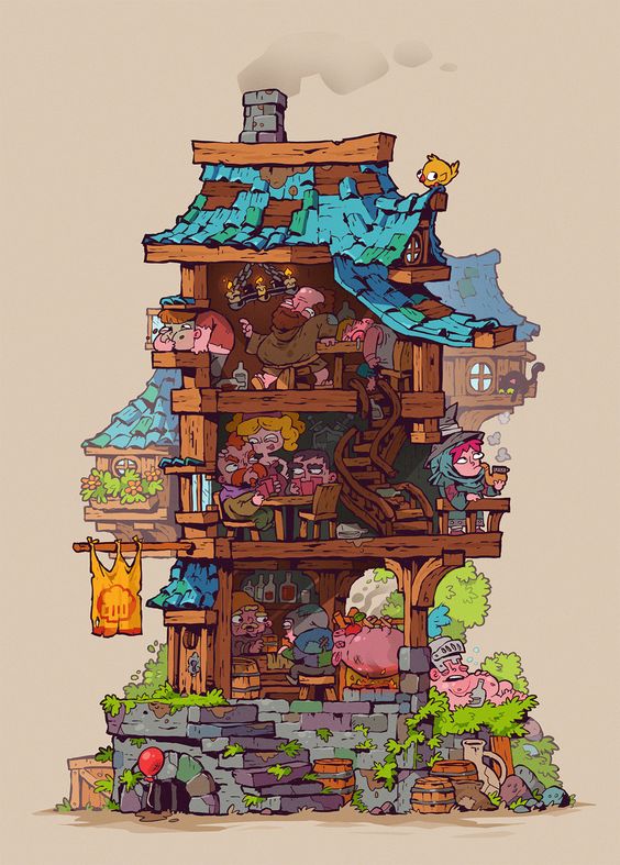 29 idées de dessins de maisons 12