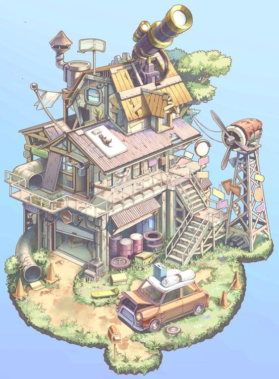29 idées de dessins de maisons 18