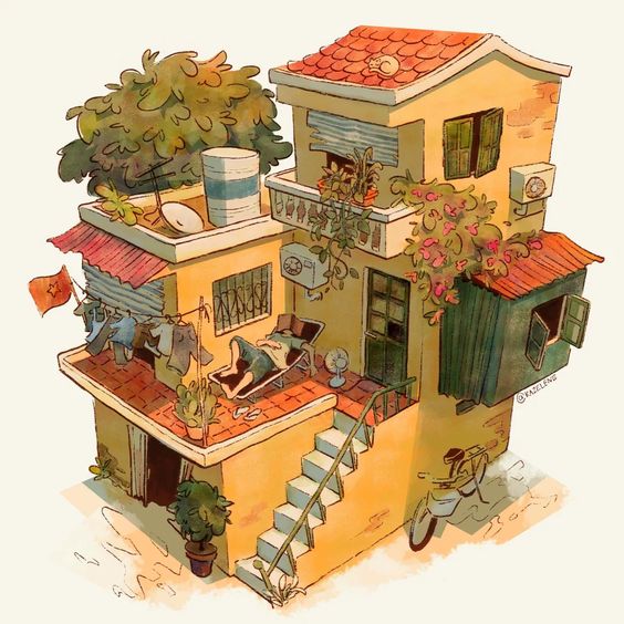 29 idées de dessins de maisons 7