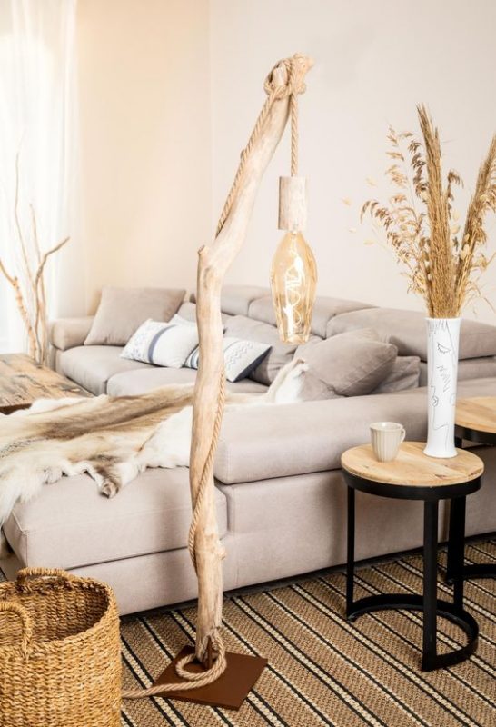 29 top idées de lampes en bois flotté 2 29 top idées de lampes en bois flotté 2