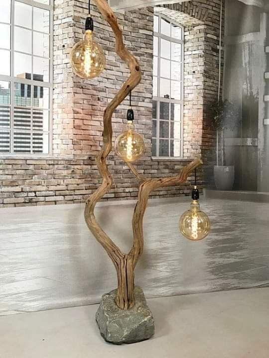 29 top idées de lampes en bois flotté 19 29 top idées de lampes en bois flotté 19