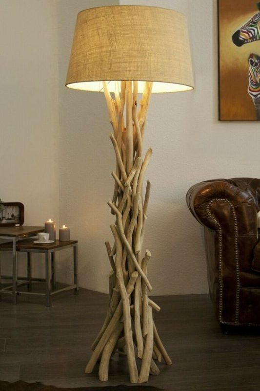 29 top idées de lampes en bois flotté 3 29 top idées de lampes en bois flotté 3