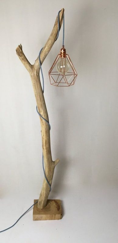 29 top idées de lampes en bois flotté 1 29 top idées de lampes en bois flotté 1