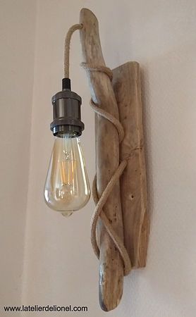 29 top idées de lampes en bois flotté 5 29 top idées de lampes en bois flotté 5