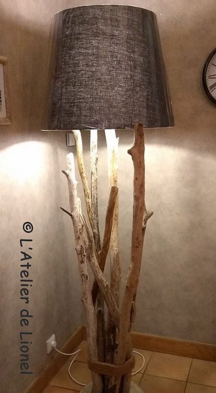 29 top idées de lampes en bois flotté 7 29 top idées de lampes en bois flotté 7