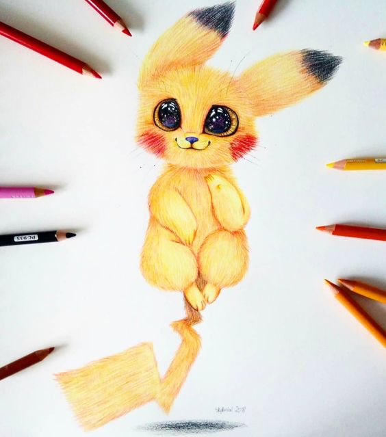 63 top idées & tutos de dessins Pikachu 61