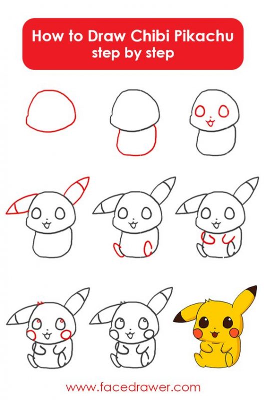 63 top idées & tutos de dessins Pikachu 64