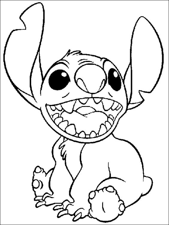 Stitch  Dessins faciles au crayon, Dessin, Dessins faciles