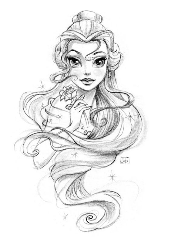 100 top idées & tutos de dessins de princesses 6 100 top idées & tutos de dessins de princesses 6