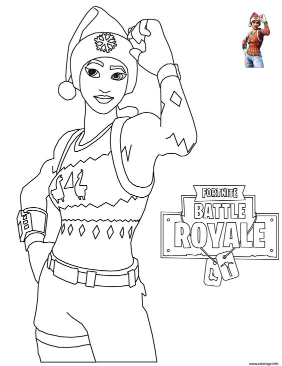 100 top idées & tutos de dessins Fortnite 113