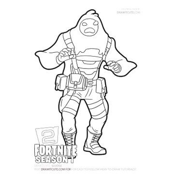 100 top idées & tutos de dessins Fortnite 52