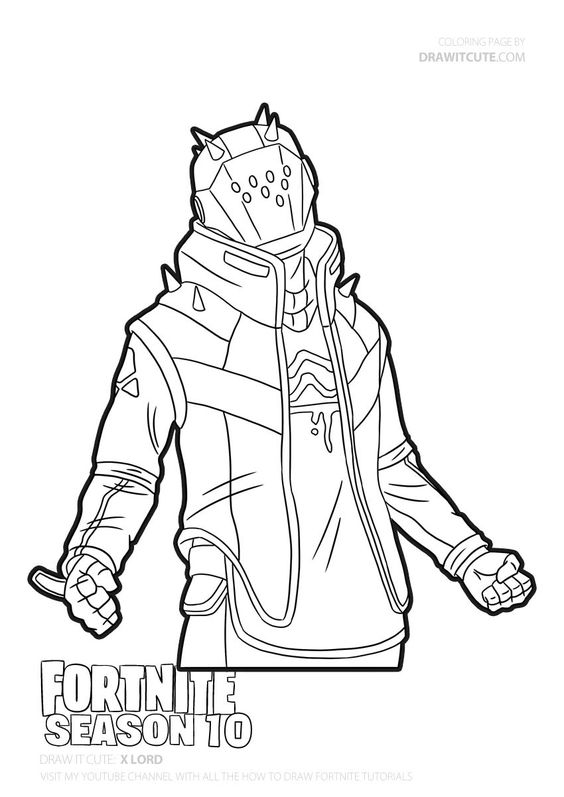 100 top idées & tutos de dessins Fortnite 54