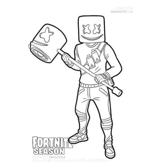100 top idées & tutos de dessins Fortnite 55