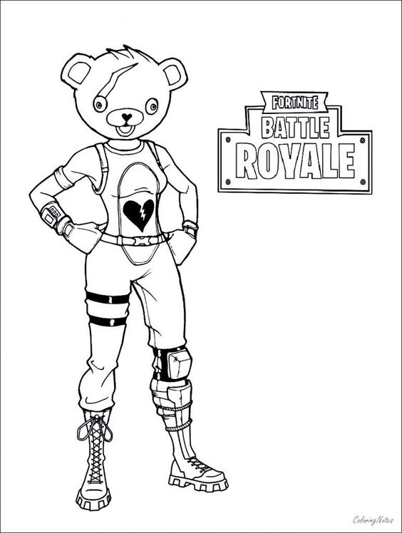 100 top idées & tutos de dessins Fortnite 74