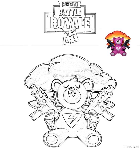 100 top idées & tutos de dessins Fortnite 77