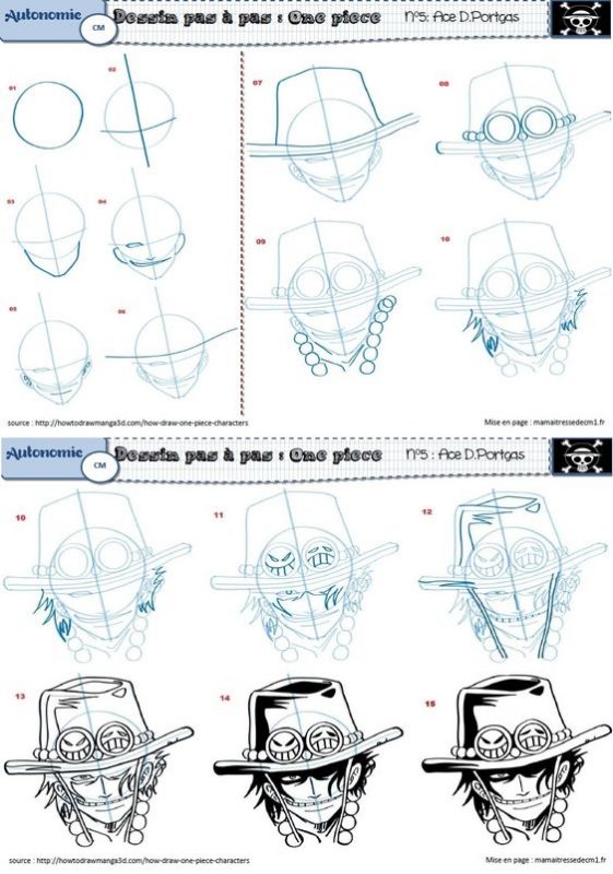 100 top idées & tutos de dessins One Piece 54 100 top idées & tutos de dessins One Piece 54