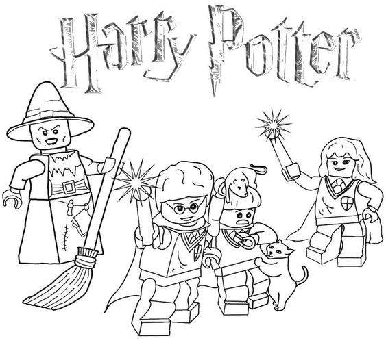 100 top idées de dessins de coloriages Harry Potter 70