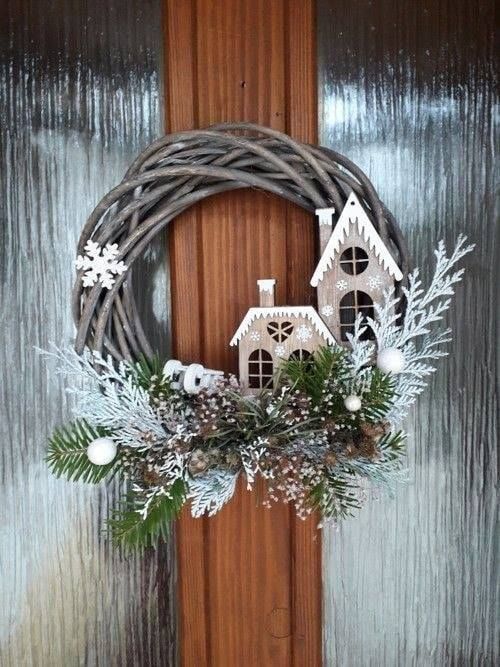 100 Couronnes de Noël originales à fabriquer soi-même 18 100 Couronnes de Noël originales à fabriquer soi-même 18