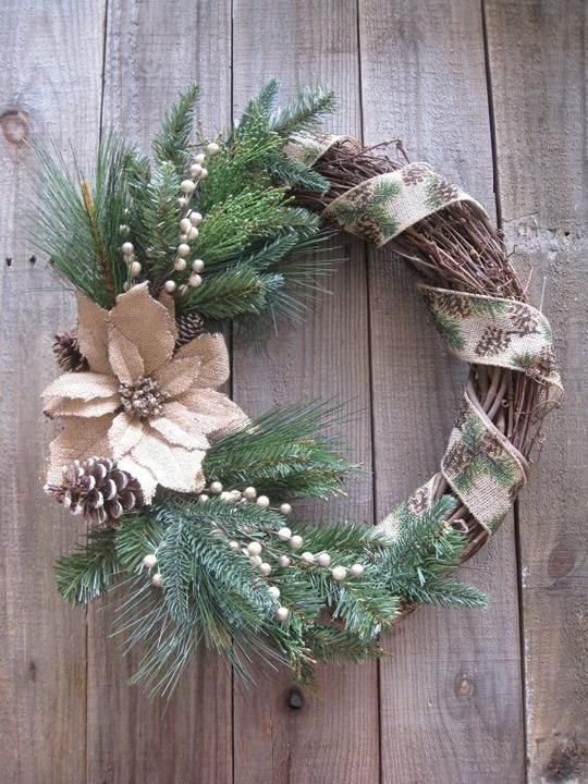 100 Couronnes de Noël originales à fabriquer soi-même 20 100 Couronnes de Noël originales à fabriquer soi-même 20