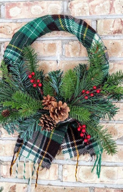 100 Couronnes de Noël originales à fabriquer soi-même 21 100 Couronnes de Noël originales à fabriquer soi-même 21