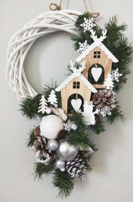100 Couronnes de Noël originales à fabriquer soi-même 22 100 Couronnes de Noël originales à fabriquer soi-même 22