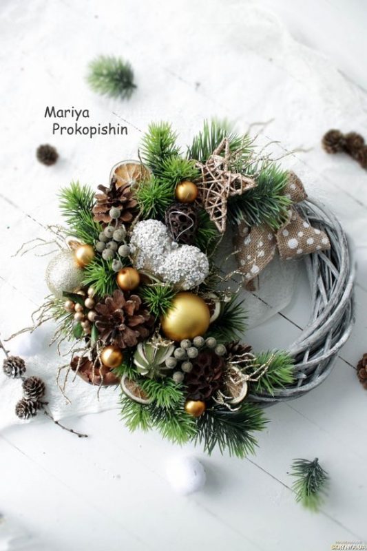 100 Couronnes de Noël originales à fabriquer soi-même 26 100 Couronnes de Noël originales à fabriquer soi-même 26