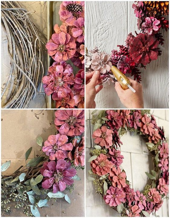 100 Couronnes de Noël originales à fabriquer soi-même 4 100 Couronnes de Noël originales à fabriquer soi-même 4