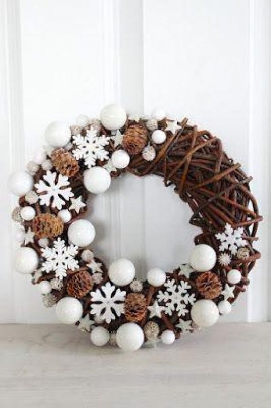 100 Couronnes de Noël originales à fabriquer soi-même 61 100 Couronnes de Noël originales à fabriquer soi-même 61