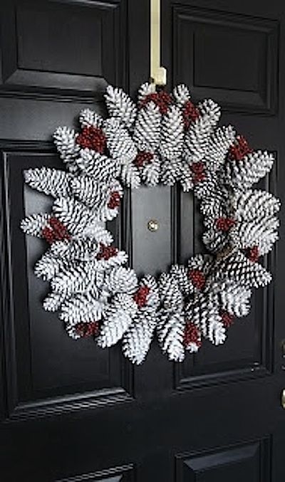 100 Couronnes de Noël originales à fabriquer soi-même 75 100 Couronnes de Noël originales à fabriquer soi-même 75