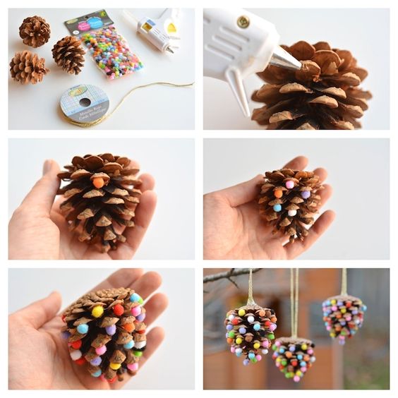 100 Décorations de Noël à faire soi-même avec de la récup' 46 100 Décorations de Noël à faire soi-même avec de la récup' 46