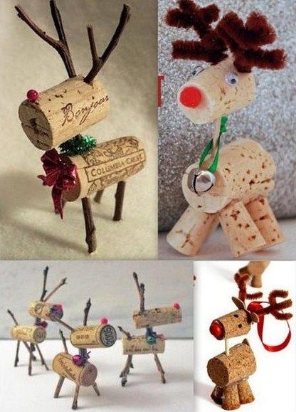 35 Décorations de Noël à faire soi-même avec des bouchons de vin 19 35 Décorations de Noël à faire soi-même avec des bouchons de vin 19