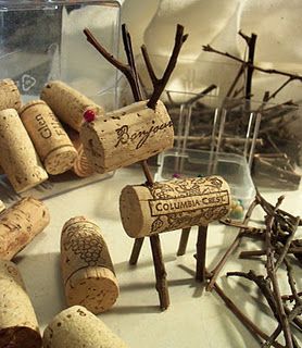 35 Décorations de Noël à faire soi-même avec des bouchons de vin 3 35 Décorations de Noël à faire soi-même avec des bouchons de vin 3