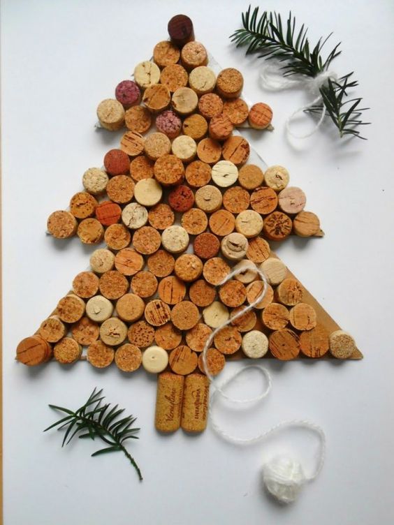 35 Décorations de Noël à faire soi-même avec des bouchons de vin 25 35 Décorations de Noël à faire soi-même avec des bouchons de vin 25