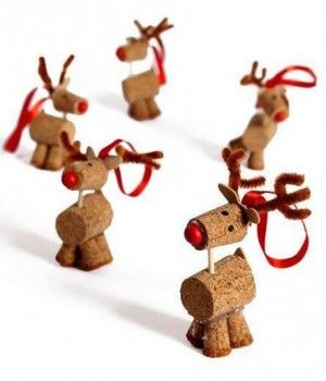 35 Décorations de Noël à faire soi-même avec des bouchons de vin 5 35 Décorations de Noël à faire soi-même avec des bouchons de vin 5