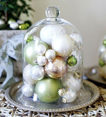 26 top idées de décorations de tables de Noël en verre 23 26 top idées de décorations de tables de Noël en verre 23