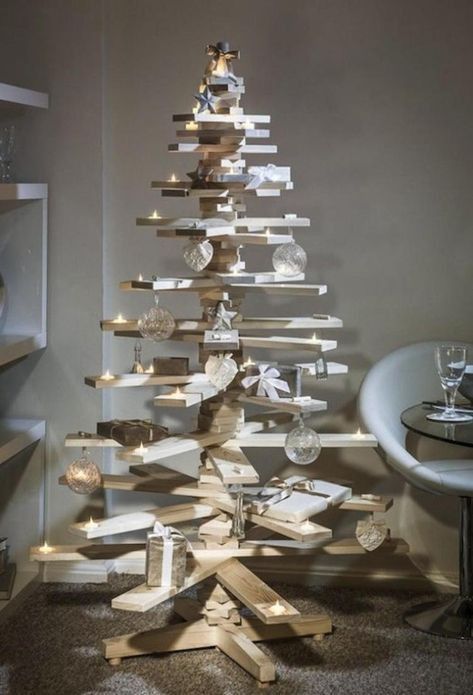 28 Alternatives originales aux sapins de Noël classiques 12 28 Alternatives originales aux sapins de Noël classiques 12