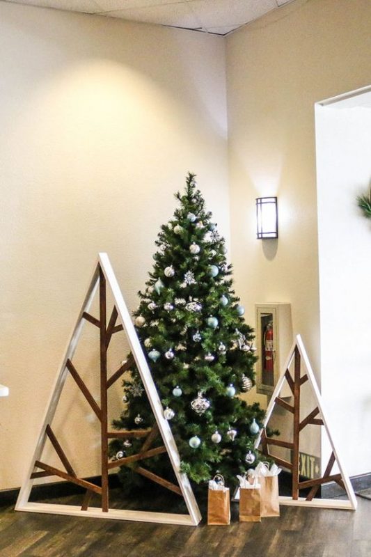28 Alternatives originales aux sapins de Noël classiques 18 28 Alternatives originales aux sapins de Noël classiques 18