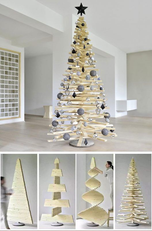 28 Alternatives originales aux sapins de Noël classiques 22 28 Alternatives originales aux sapins de Noël classiques 22