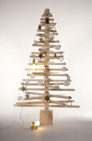 28 Alternatives originales aux sapins de Noël classiques 25 28 Alternatives originales aux sapins de Noël classiques 25