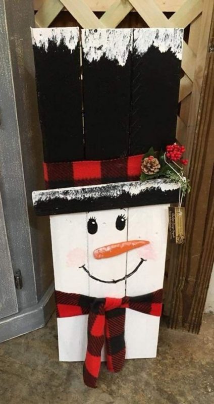 28 superbes idées de déco de Noël avec du bois 34 28 superbes idées de déco de Noël avec du bois 34