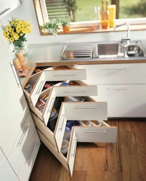 32 rangements de placards pour gagner de la place dans la cuisine 4
