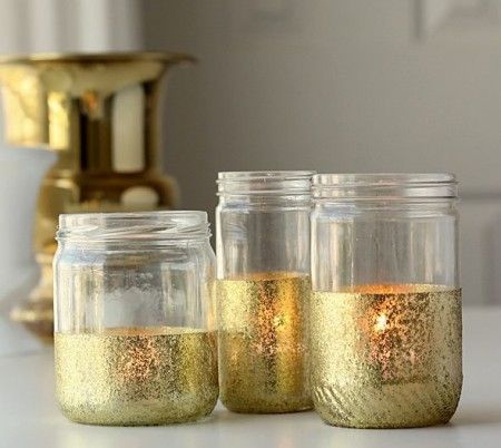 37 Décorations de noël à faire soi-même avec des pots de verre 23
