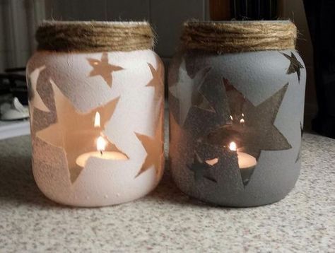 37 Décorations de noël à faire soi-même avec des pots de verre 39