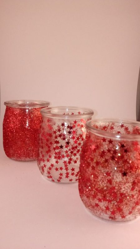 37 Décorations de noël à faire soi-même avec des pots de verre 8