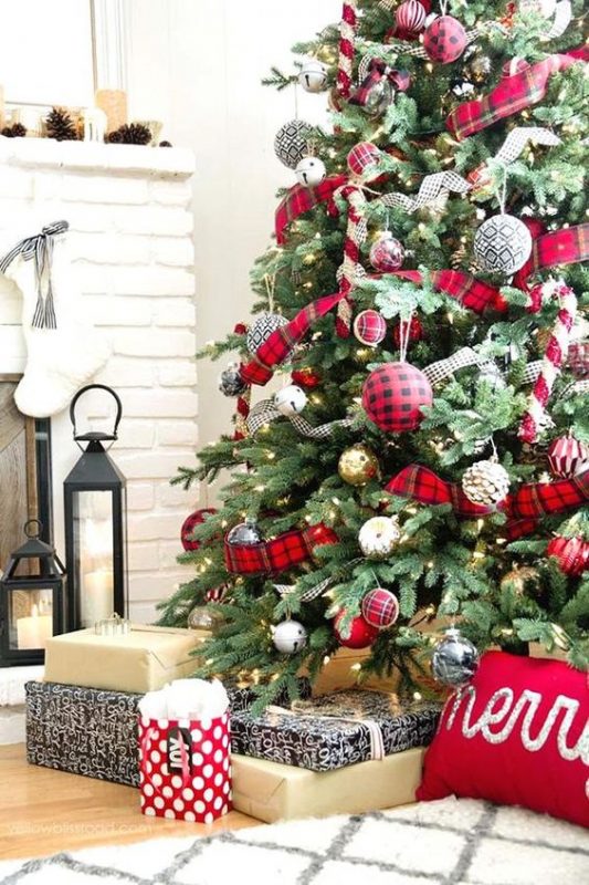 44 top idées pour embellir son sapin de Noël 41 44 top idées pour embellir son sapin de Noël 41