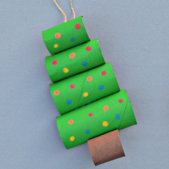 45 Décorations de Noël avec des rouleaux de papier toilette 21 45 Décorations de Noël avec des rouleaux de papier toilette 21