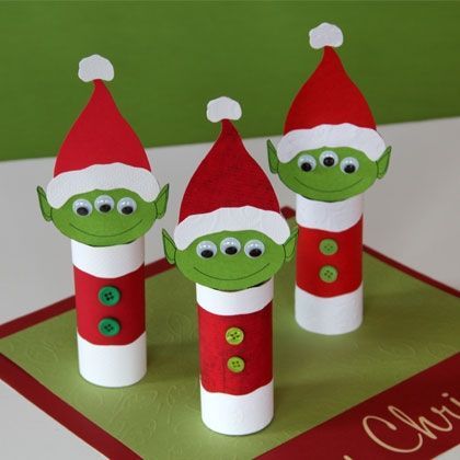 45 Décorations de Noël avec des rouleaux de papier toilette 25 45 Décorations de Noël avec des rouleaux de papier toilette 25