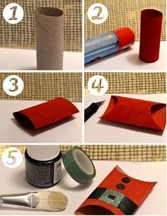 45 Décorations de Noël avec des rouleaux de papier toilette 45 45 Décorations de Noël avec des rouleaux de papier toilette 45